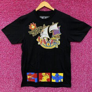 One piece Thousand Sunny Straw Hat Crew Anime T-Shirt M